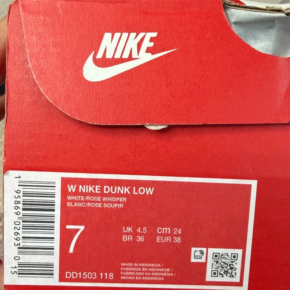 Nike Dunk Low Rose Whisper NEW
